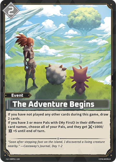 The Adventure Begins - EBP01-100