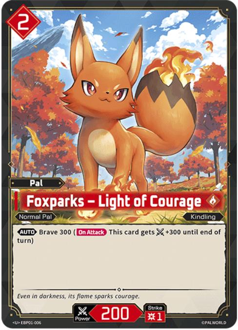 Foxparks - Light Of Courage - EBP01-006