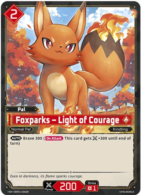 Foxparks - Light Of Courage - EBP01-006SR