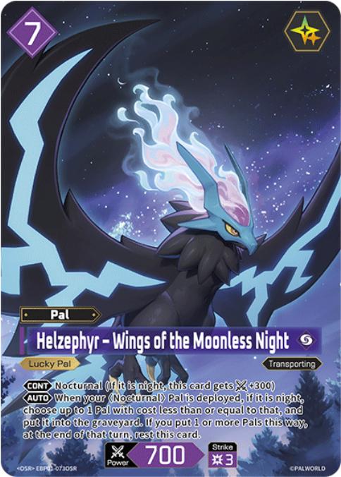 Helzephyr - Wings Of The Moonless Night - EBP01-073OSR