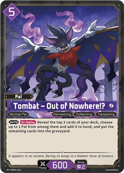 Tombat - Out Of Nowhere - EBP01-076