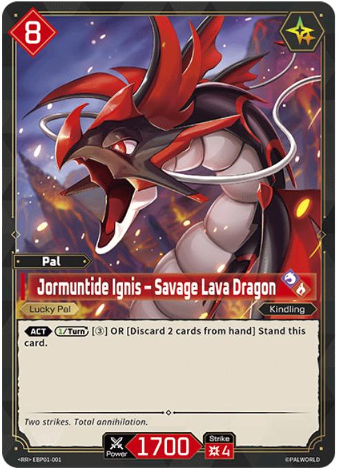 Jormuntide Ignis - Savage Lava Dragon - EBP01-001