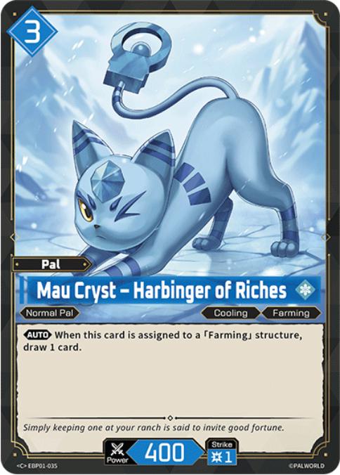 Mau Cryst - Harbinger Of Riches - EBP01-035