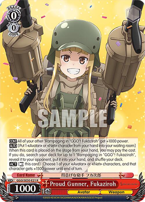 Proud Gunner, Fukaziroh