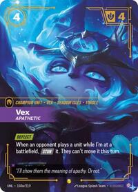 Vex, Apathetic (Alternate Art)