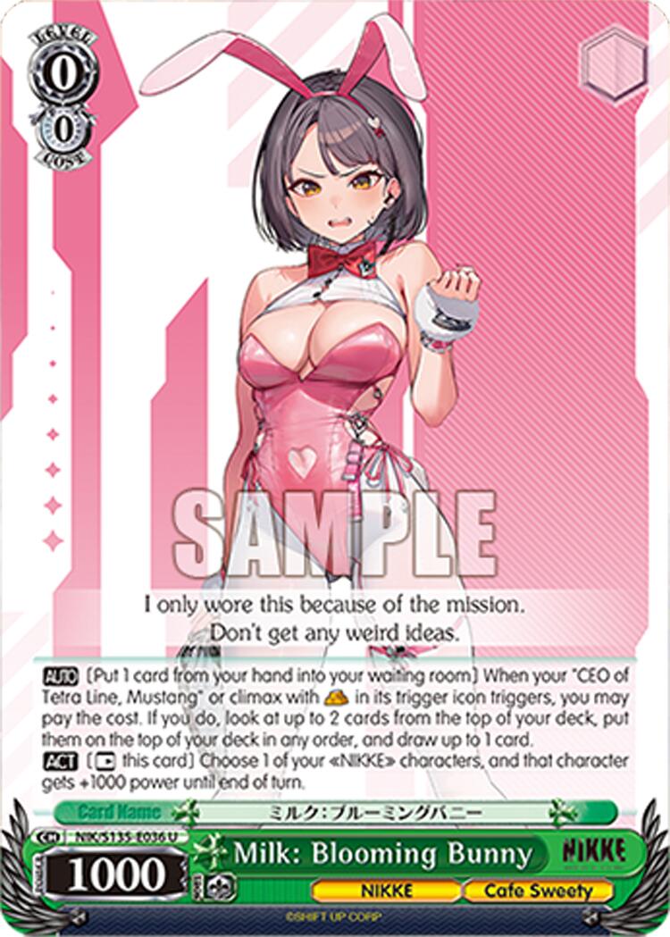 Milk: Blooming Bunny