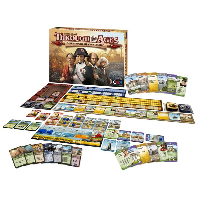 Through the Ages A New Story of Civilisation Board Game