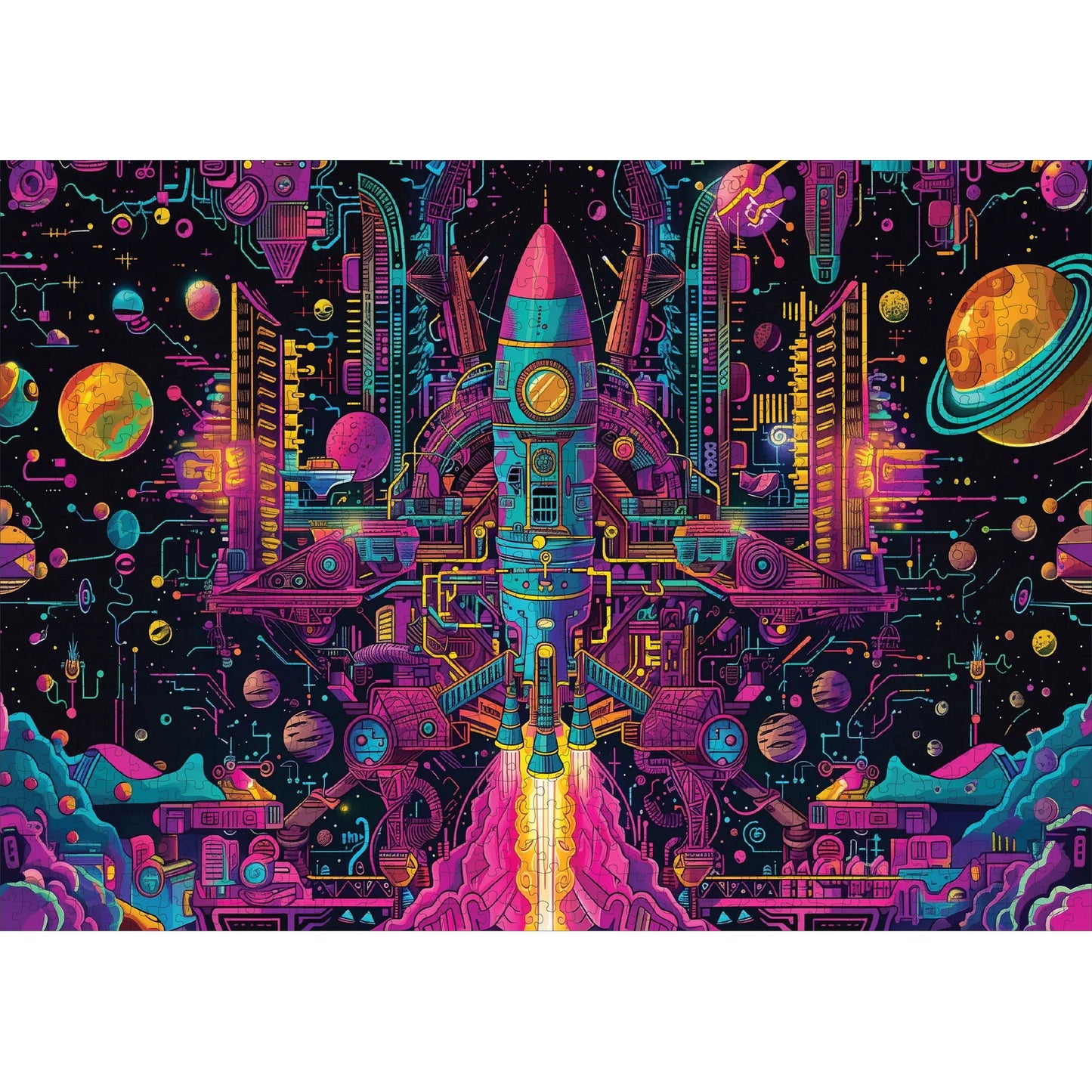 Galactic Gear 1000 pce Jigsaw Puzzle