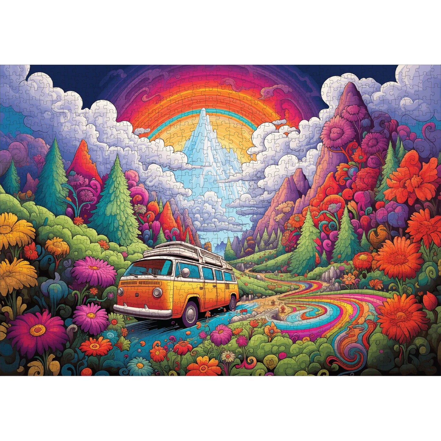 Happy Highway 1000 pce Jigsaw Puzzle