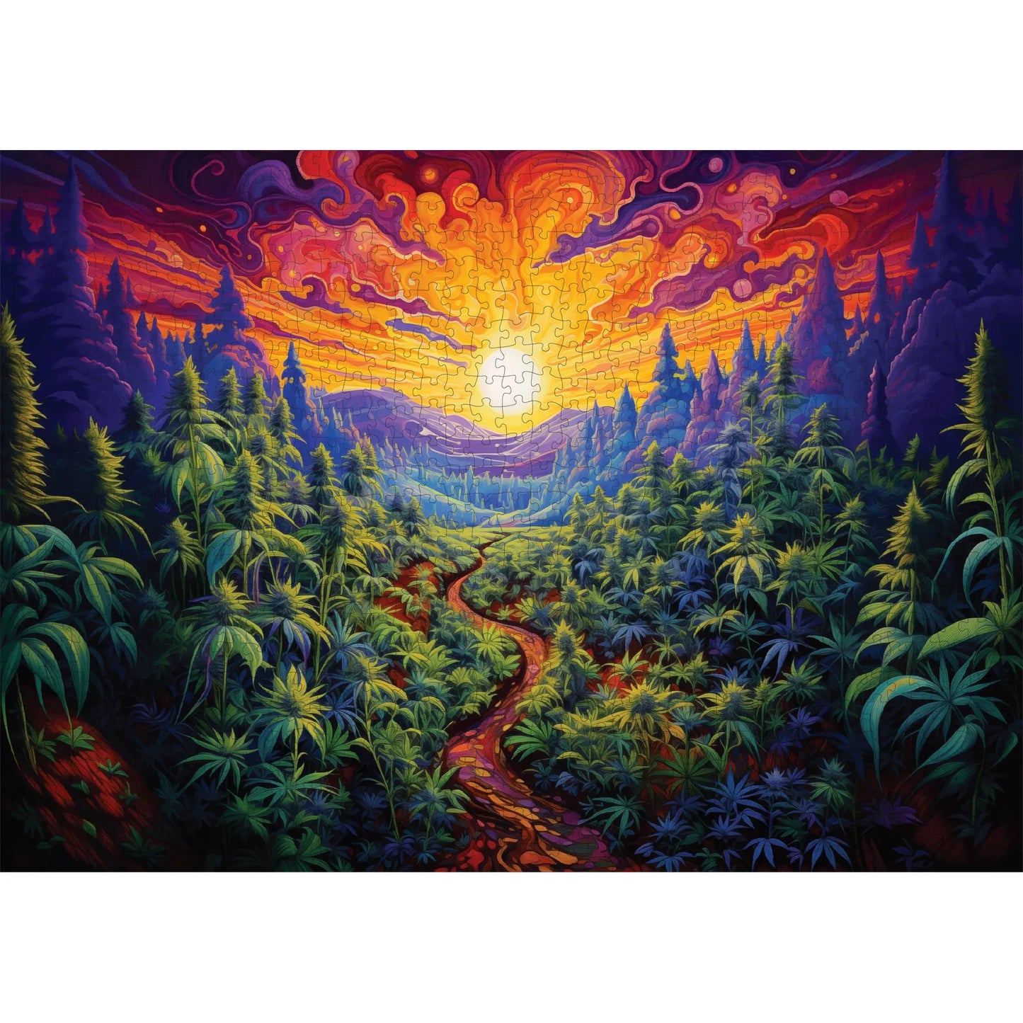 Kaleidokush 1000 pce Jigsaw Puzzle