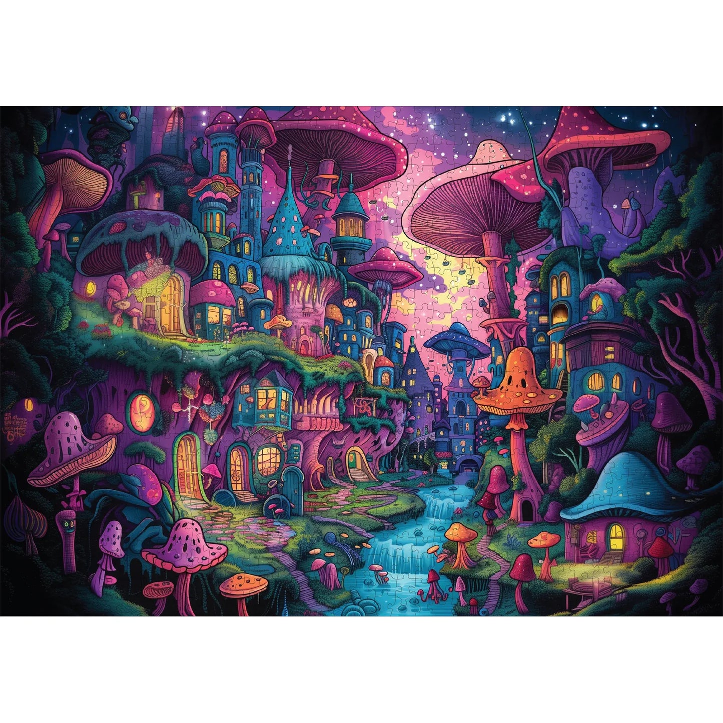 Shroomopolis 1000 pce Jigsaw Puzzle