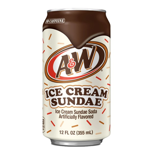 A&W Ice Cream Sundae 355mL (USA)