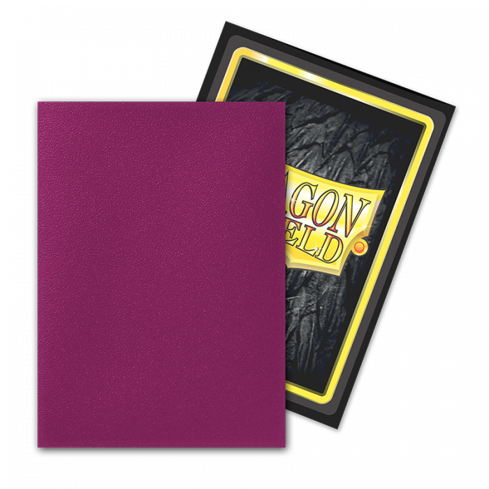Dragon Shield Standard 100ct Dual Matte Wraith Plum Sleeves 63x88mm