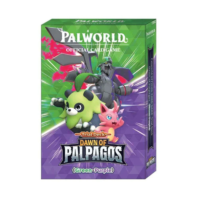 Palworld TCG - TD02 Dawn of Palpagos Green/Purple Trial Deck