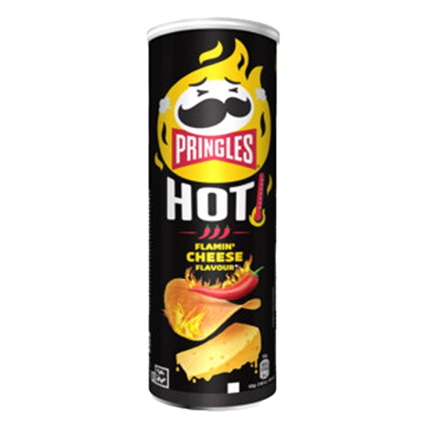 Pringles Hot Flamin' Cheese 160g (UK)