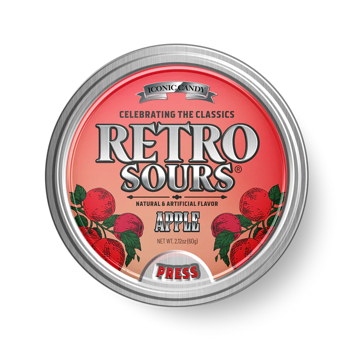 Retro Sours Red Apple 60g (USA)