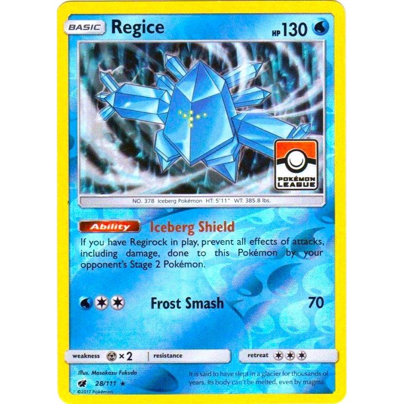 Regice - 28/111 (Pokemon League)