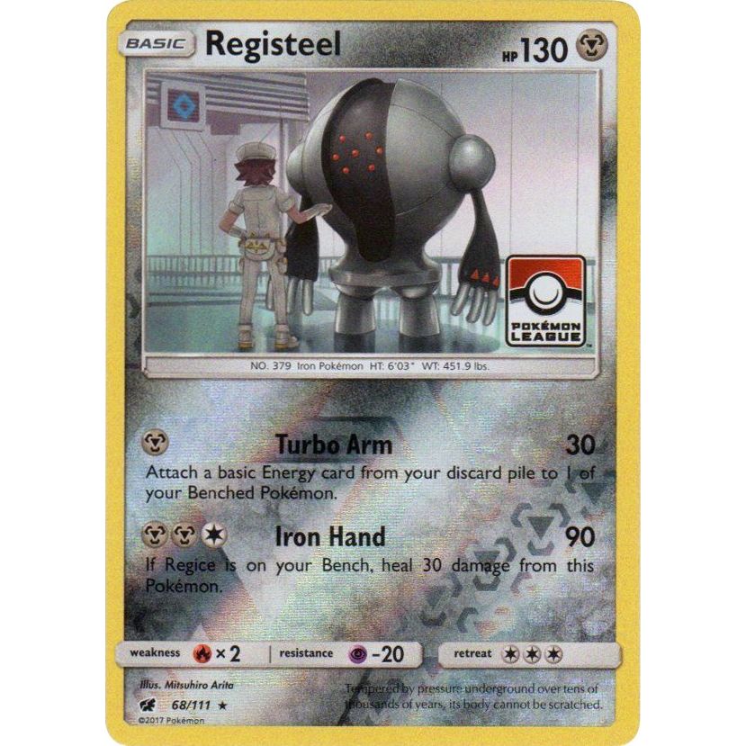 Registeel - 68/111 (Pokemon League)
