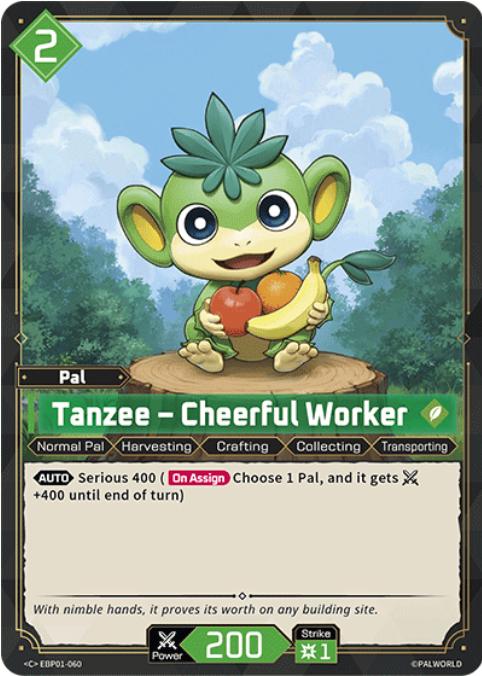 Tanzee - Cheerful Worker - EBP01-060