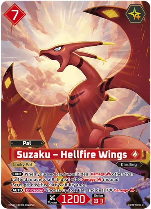 Suzaku - Hellfire Wings - EBP01-002OSR