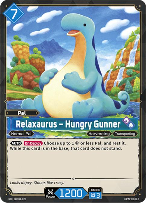 Relaxaurus - Hungry Gunner - EBP01-026
