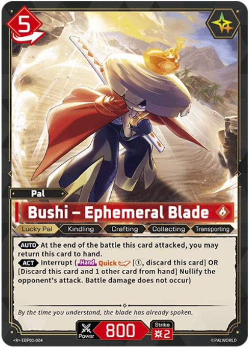 Bushi – Ephemeral Blade - EBP01-004