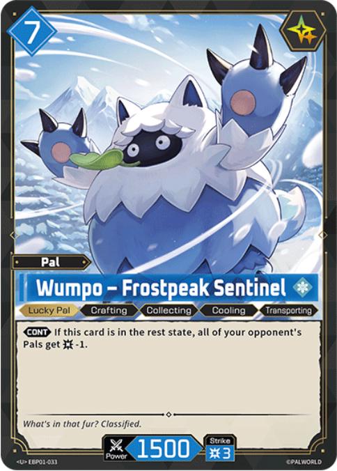 Wumpo - Frostpeak Sentinel - EBP01-033