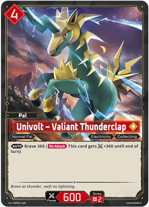 Univolt - Valiant Thunderclap - EBP01-009