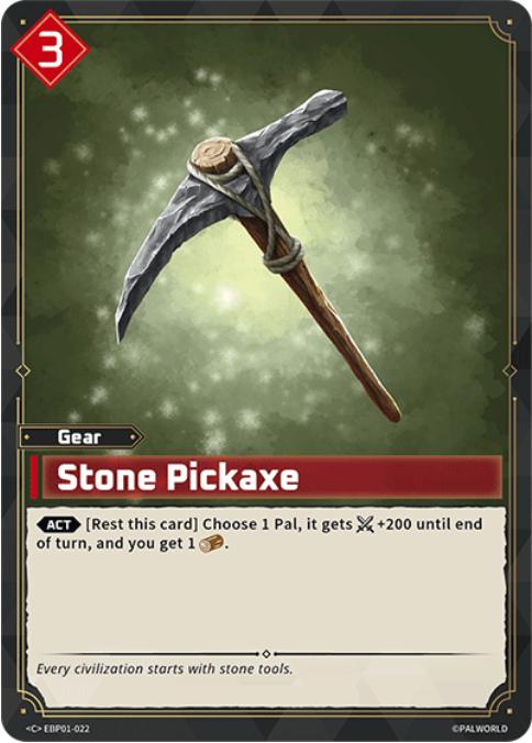 Stone Pickaxe - EBP01-022
