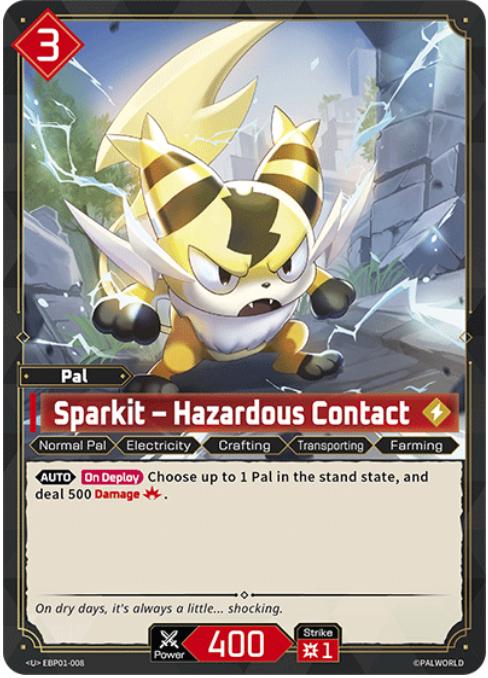 Sparkit - Hazardous Contact - EBP01-008
