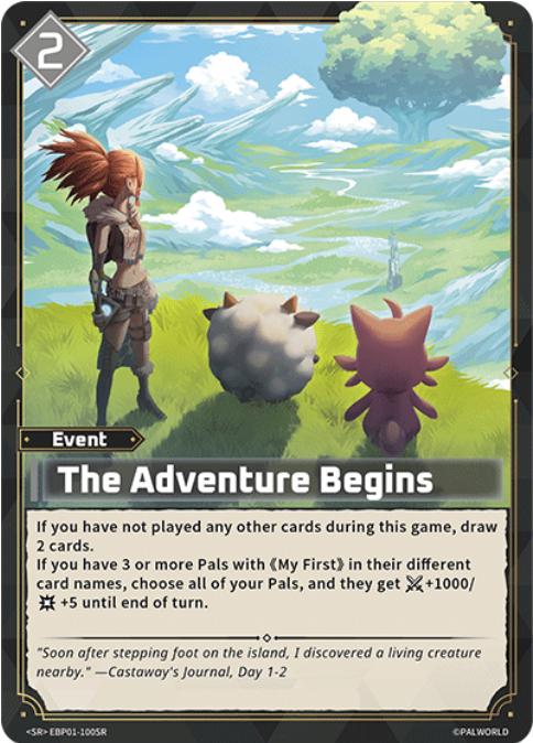 The Adventure Begins - EBP01-100SR