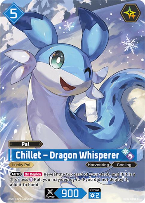 Chillet - Dragon Whisperer - EBP01-025OSR