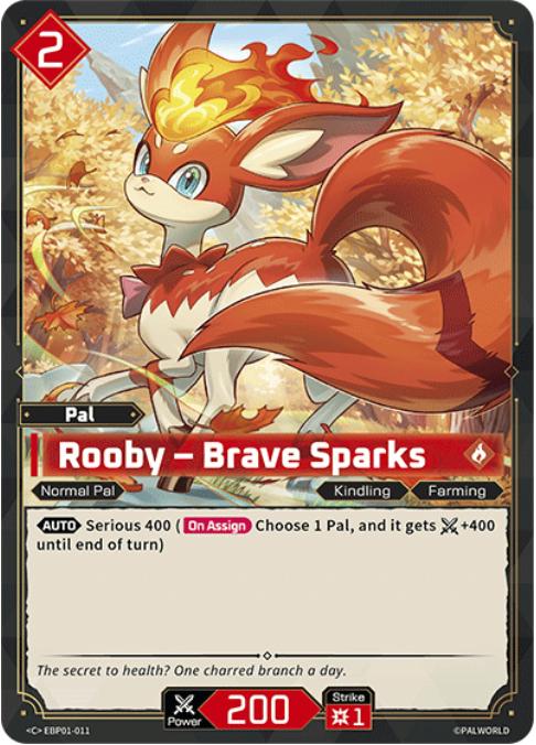 Rooby - Brave Sparks - EBP01-011
