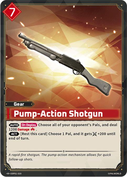 Pump-Action Shotgun - EBP01-020