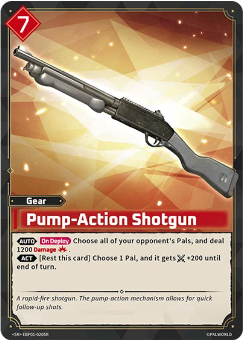 Pump-Action Shotgun - EBP01-020SR