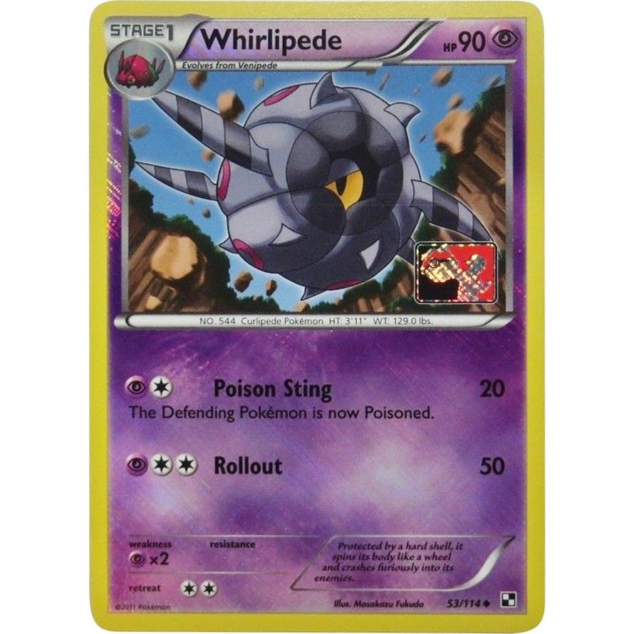 Whirlipede - 53/114 (League Promo)