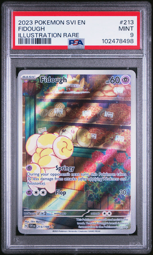 PSA9 Fidough Illustration Rare (SVI - 213/198)