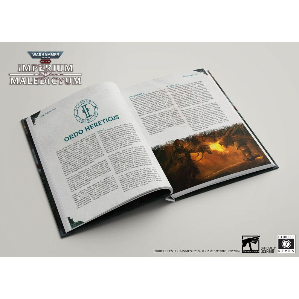 Warhammer 40k RPG Imperium Maledictum Inquisition GMs Guide
