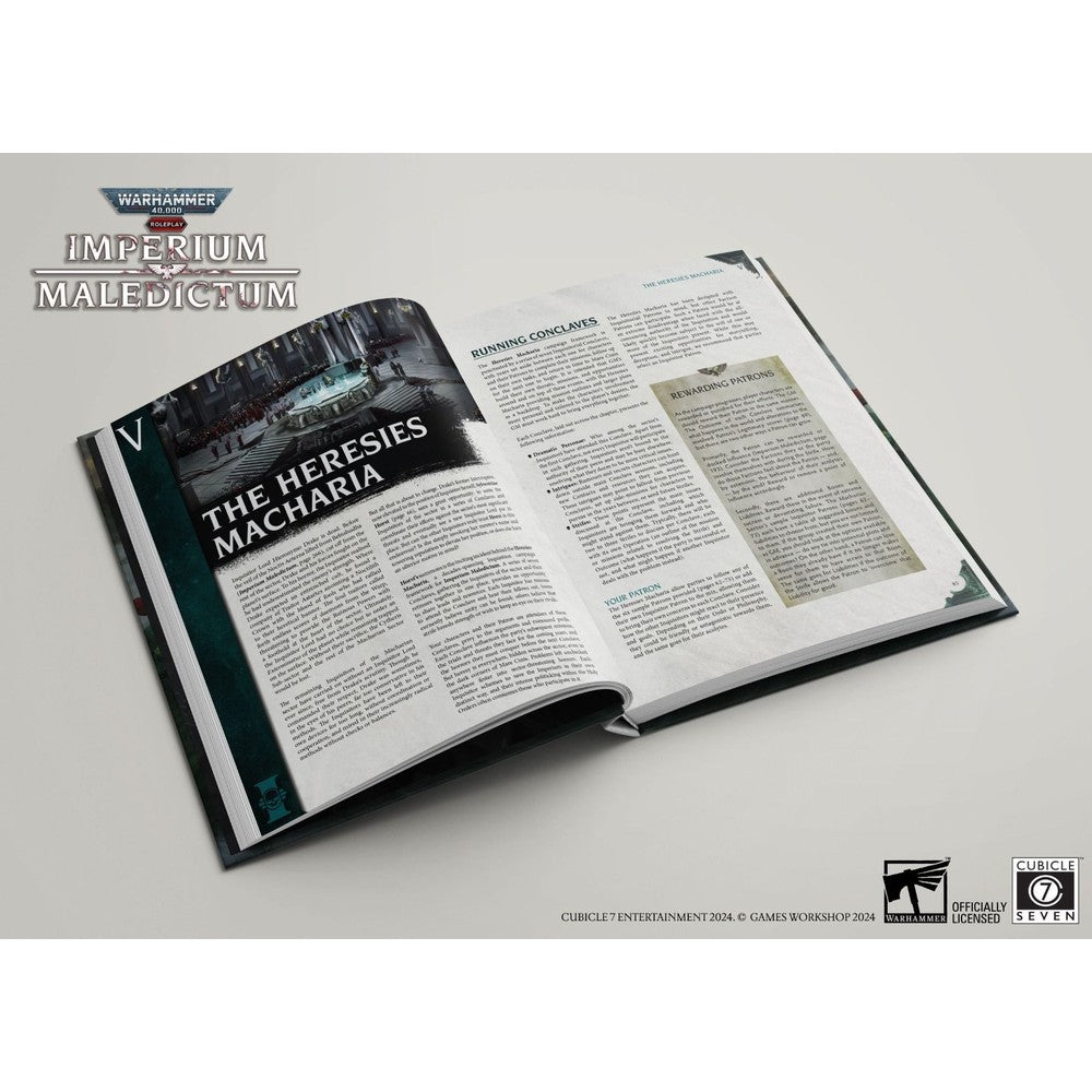 Warhammer 40k RPG Imperium Maledictum Inquisition GMs Guide