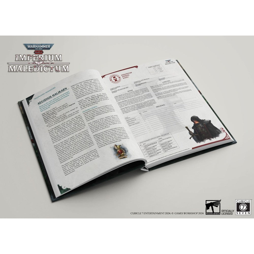Warhammer 40k RPG Imperium Maledictum Inquisition GMs Guide