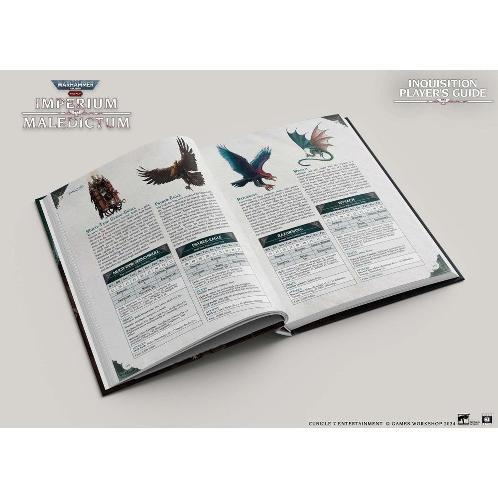 Warhammer 40k RPG Imperium Maledictum Inquisition Players Guide