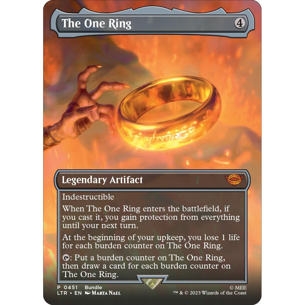 The One Ring (Borderless) (LTR Bundle)