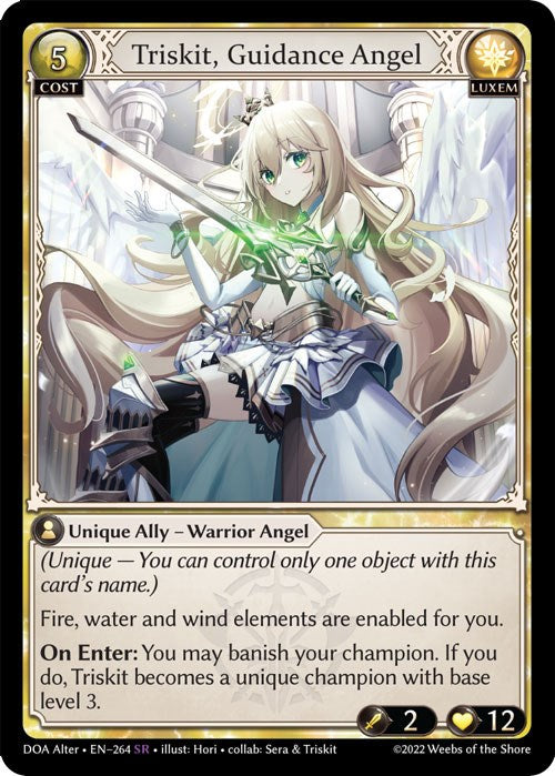 Triskit, Guidance Angel