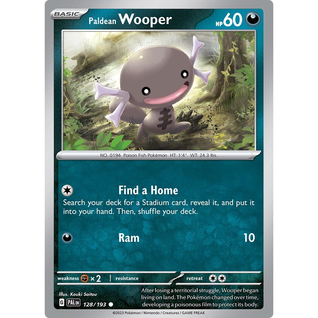 Paldean Wooper - 128/193