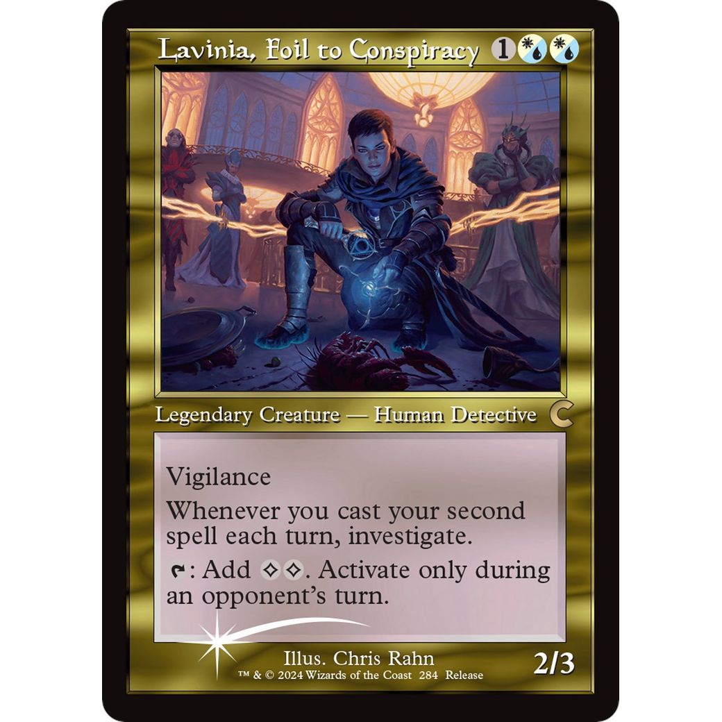 Lavinia, Foil to Conspiracy (Retro Frame)
