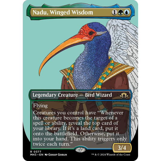 Nadu, Winged Wisdom (Borderless)