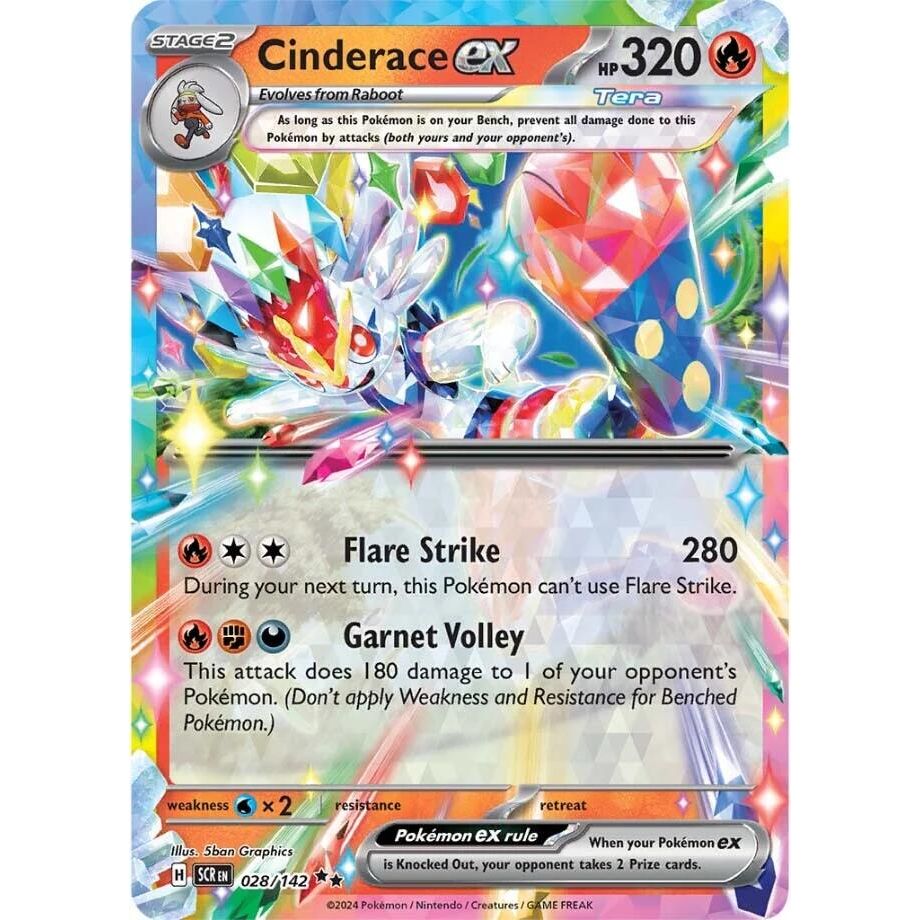 Cinderace ex - 028/142
