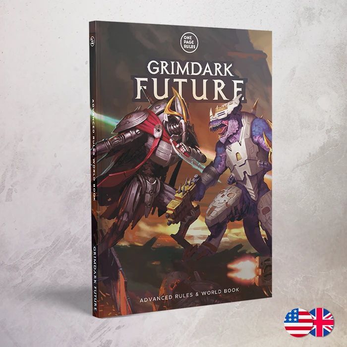 One Page Rules Grimdark Future Advanced Rules & World Book