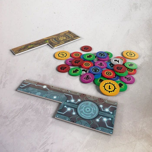 One Page Rules Grimdark Future Tokens & Rulers Set