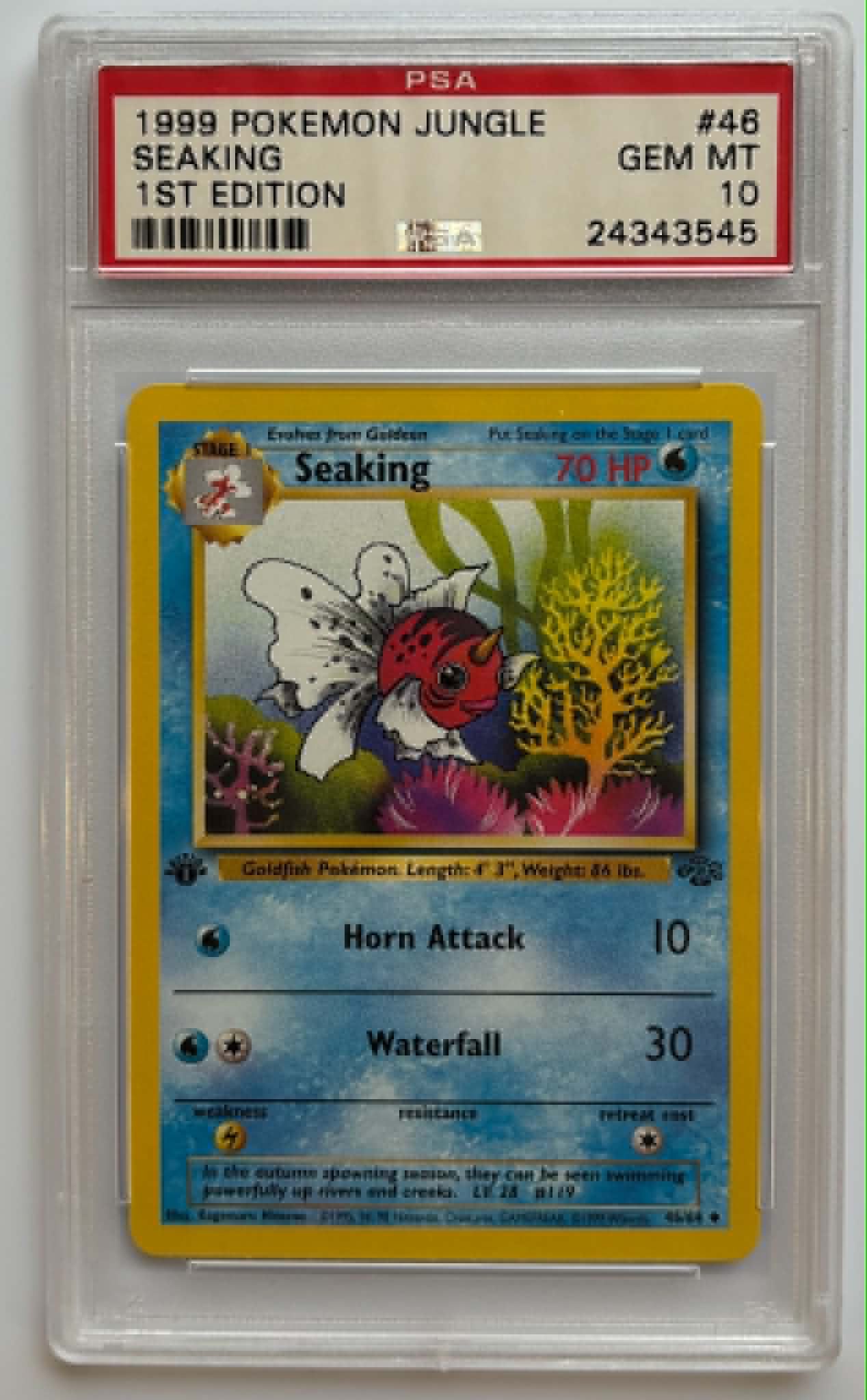 PSA10 Seaking 1st Edition (JU - 46/64)